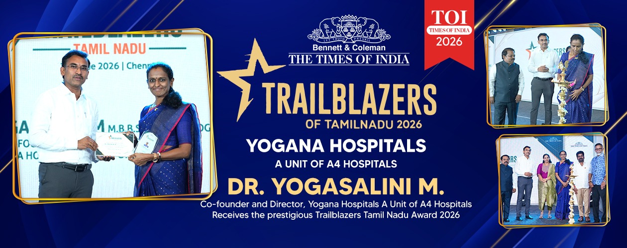 Dr. Yogasalini M. receives the Trailblazers of Tamil Nadu 2026 Award